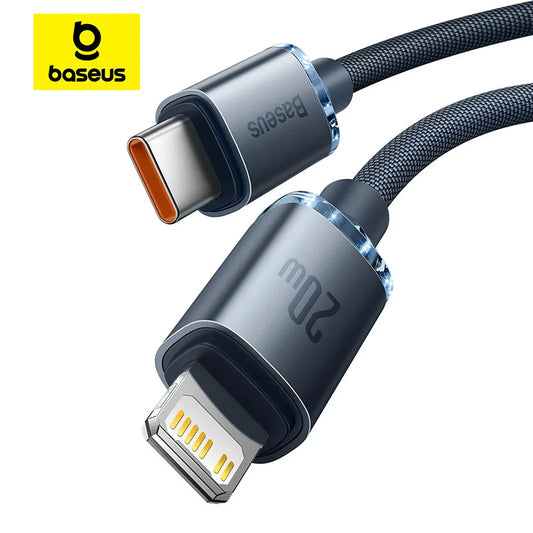 Cabo premium trançado - Lightning/USB-C Fast charging