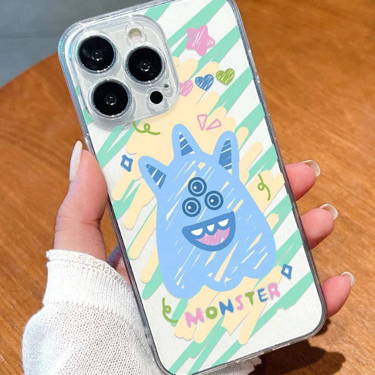 Case silicone - Monster, but Friend